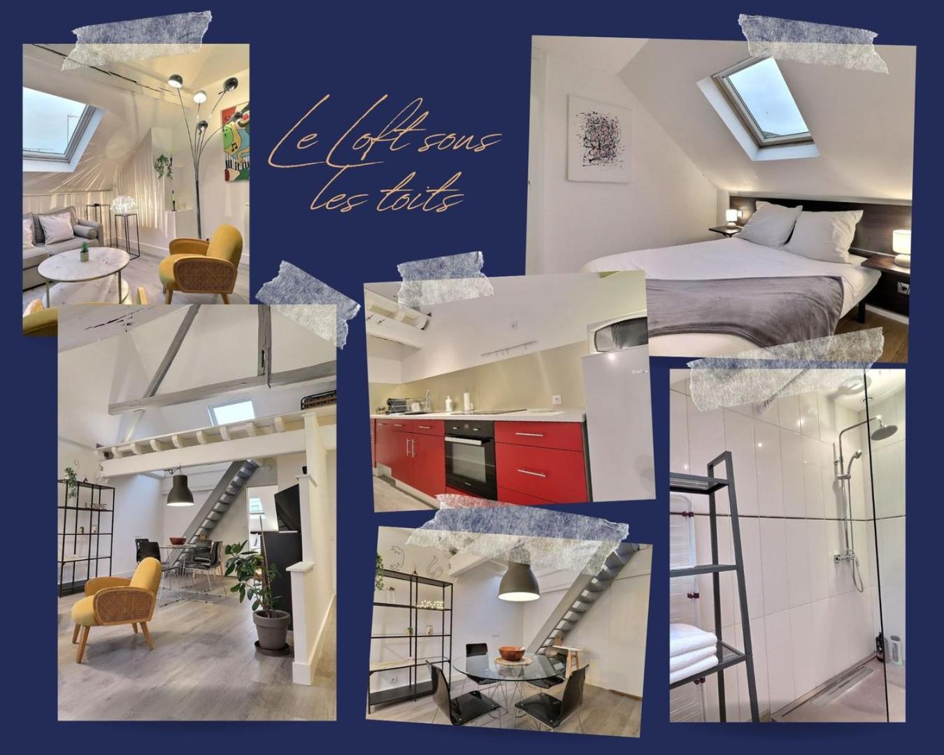 Le Loft Sous Les Toits - Proche Gare - Mon Groom تروي المظهر الخارجي الصورة